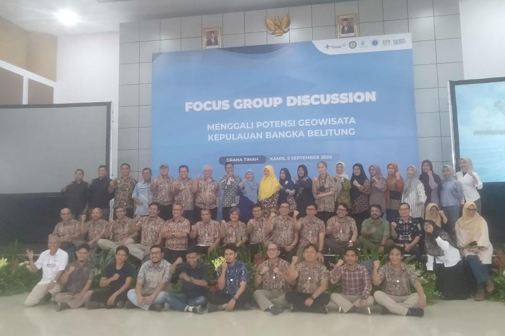 Kolaborasi ITB, Pemprov Babel dan PT. Timah Dalam Pengembangan Potensi Geowisata di Pulau Bangka