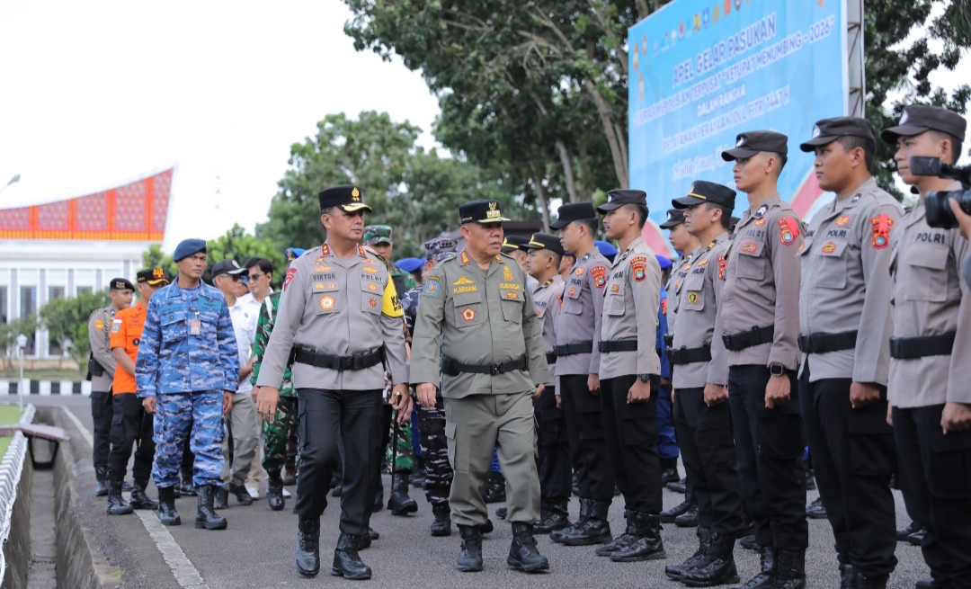 Mudik Lebaran Dimulai, Gubernur Hidayat Arsani Pimpin Apel Operasi Ketupat Menumbing 2026