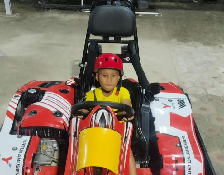 Wahana Permainan di Alun Alun Toboali Bertambah, Kini Bisa Memainkan Gocar