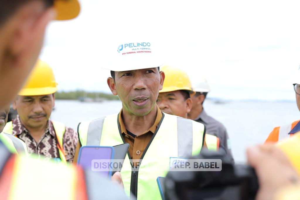 Antisipasi Lonjakan Penumpang dan Barang, Pj Gubernur Suganda Cek Kesiapan Pelabuhan Tanjung Pandan 