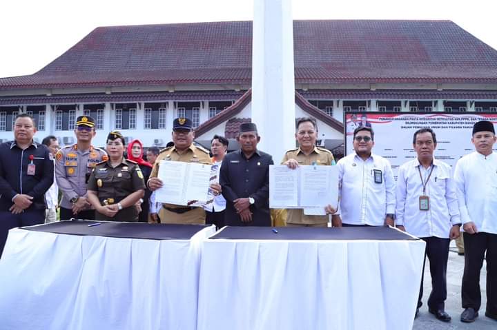 Pegawai Bangka Komitmen Netral, PJ Bupati Haris Ingatkan Ini 