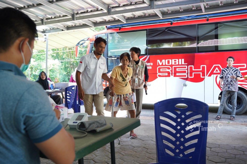 Jelajah dari Dusun hingga Kota, Mobil Sehat PT Timah Bantu Warga Tetap Sehat
