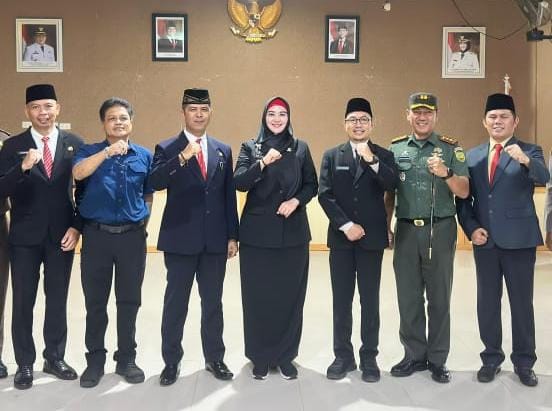 Pelantikan Eselon II Pemkab Basel, Dua Kadis Geser ke Staff Ahli