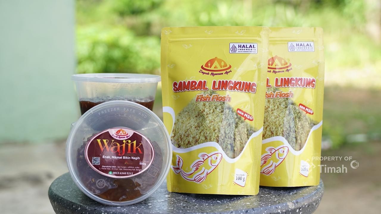 Dapuk Nyamen Apri Kian Eksis dengan Dukungan PT TIMAH Tbk, Lestarikan Sambal Lingkung Kuliner Bangka Belitung