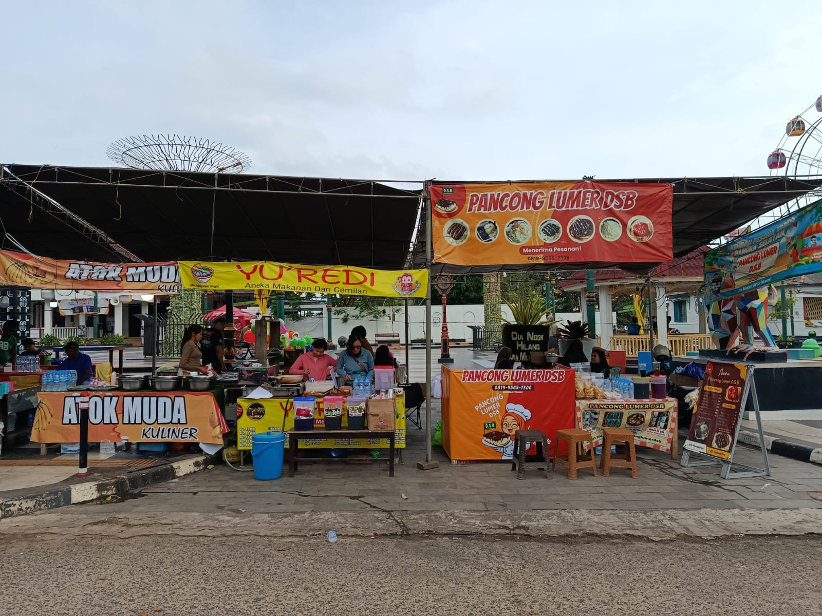 UMKM HPN 2026 di Alun Alun Toboali, Segini Omset Pedagang di Tiga Hari 