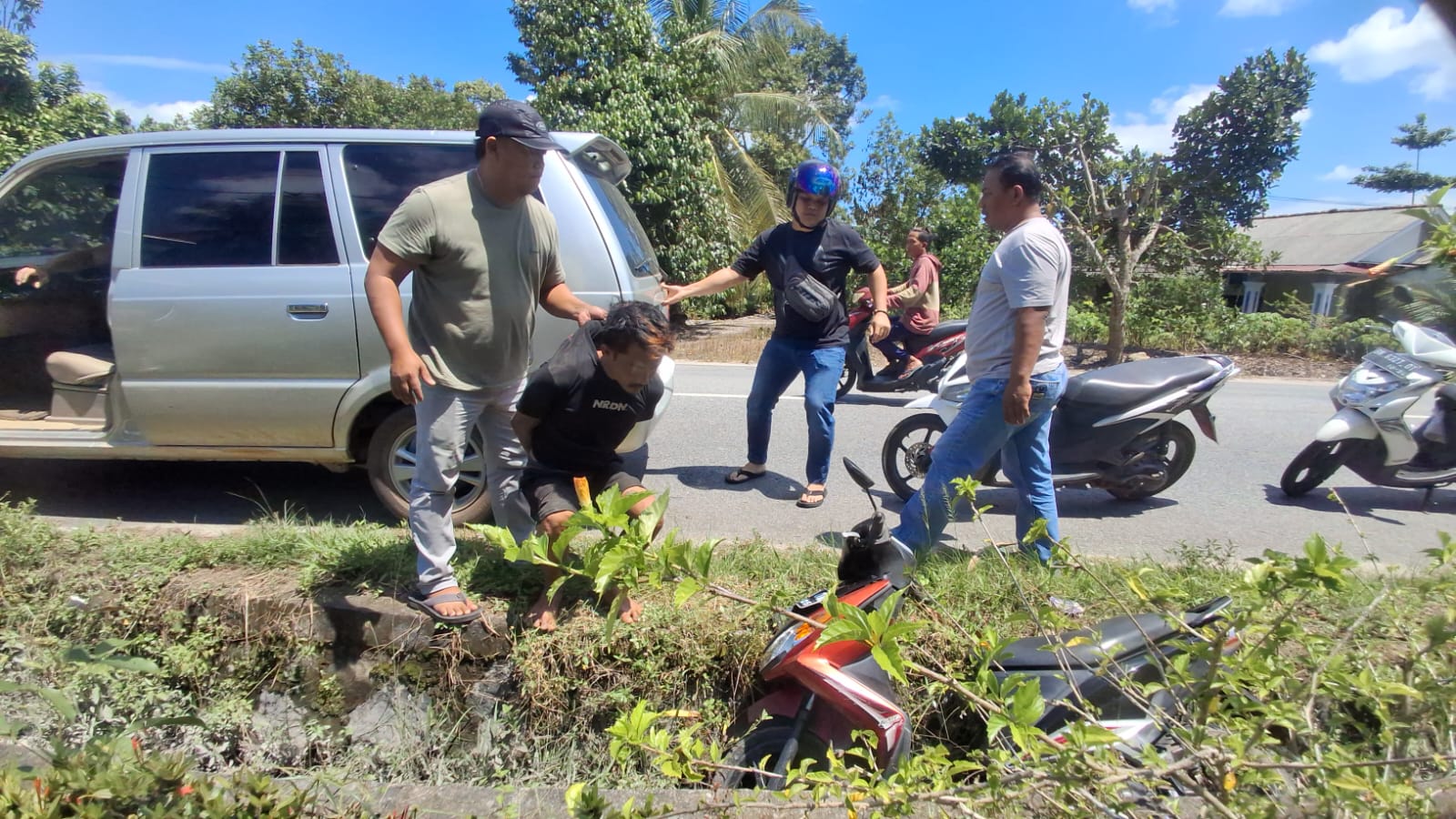 Dalam 3 Jam, Dua Pelaku Curanmor Diringkus Tim Kelambit Polres Bangka