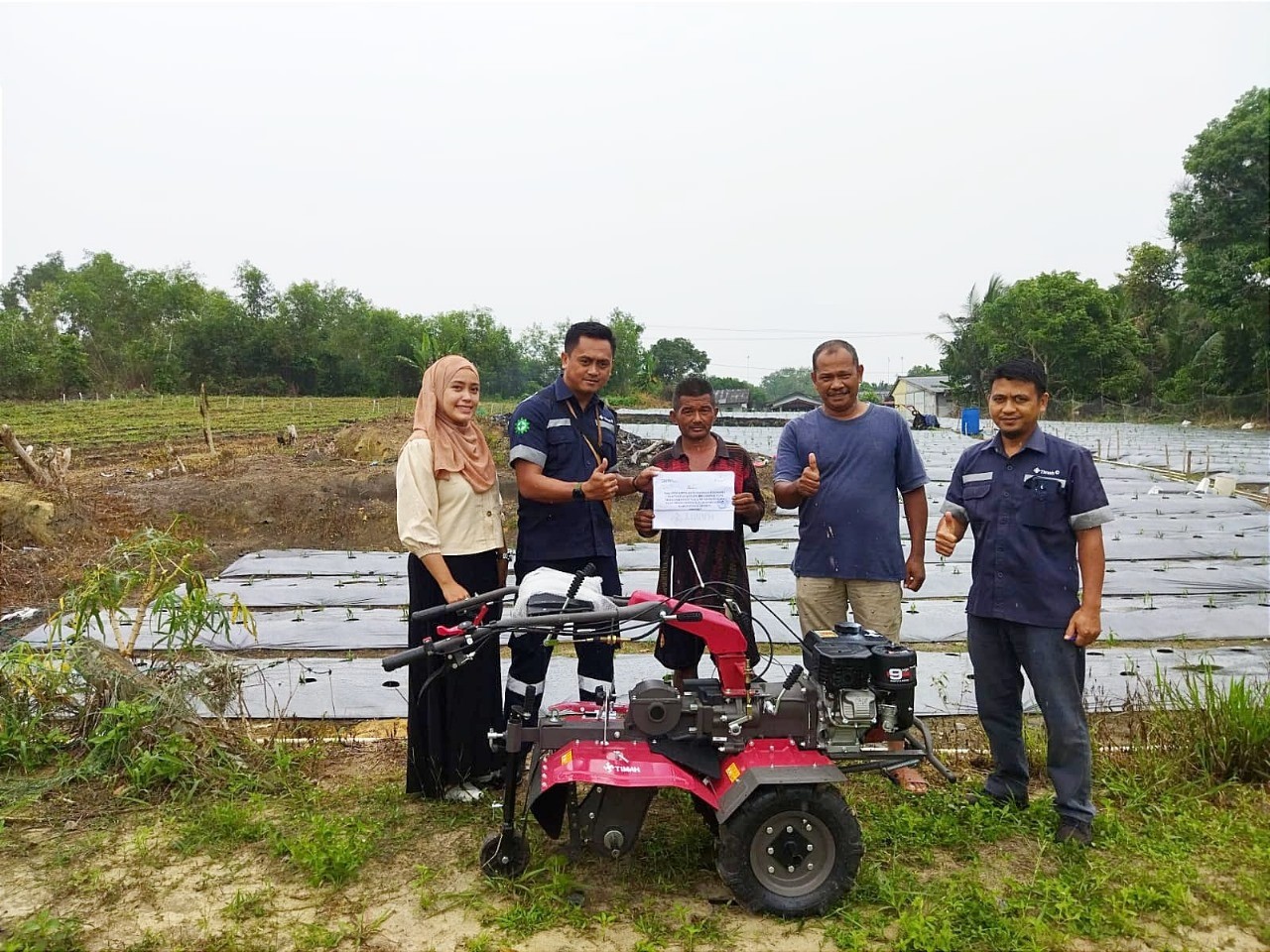 Perkuat Pertanian Lokal, PT Timah Tbk Berikan Bantuan Sarana dan Pelatihan Bagi Petani