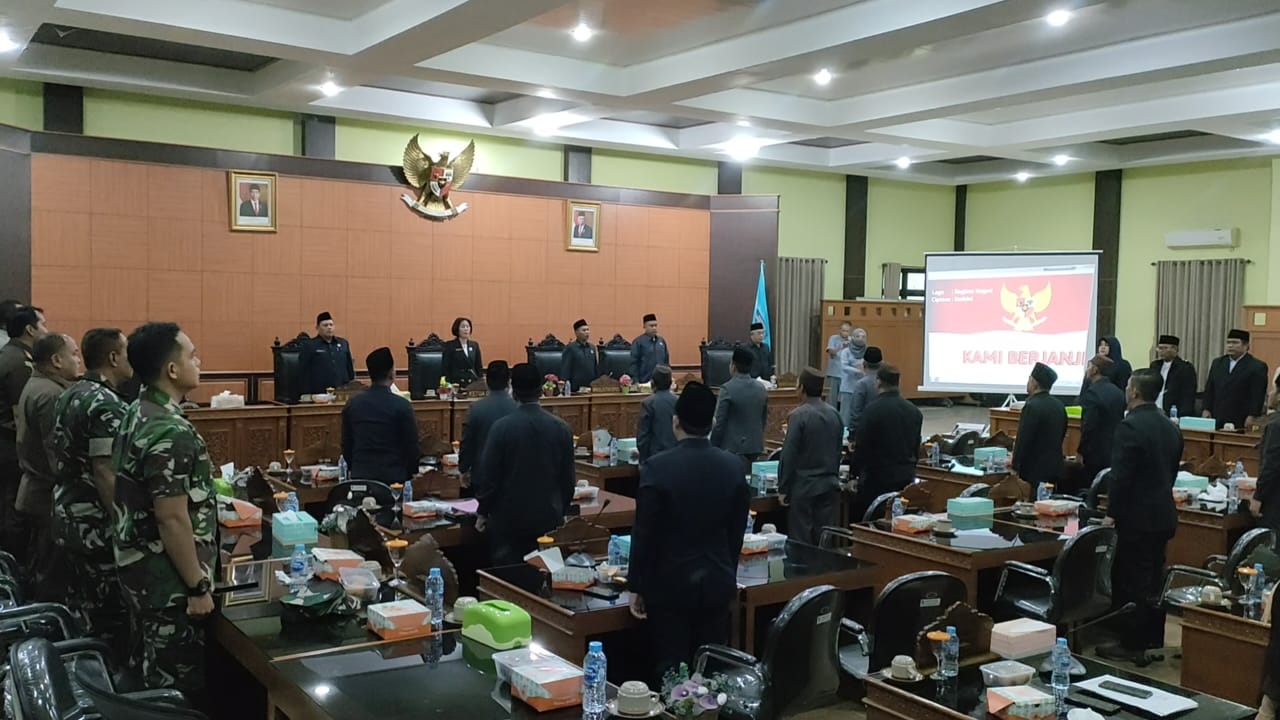 DPRD Bateng Gelar Paripurna Masa Sidang II, Bahas Raperda Ini