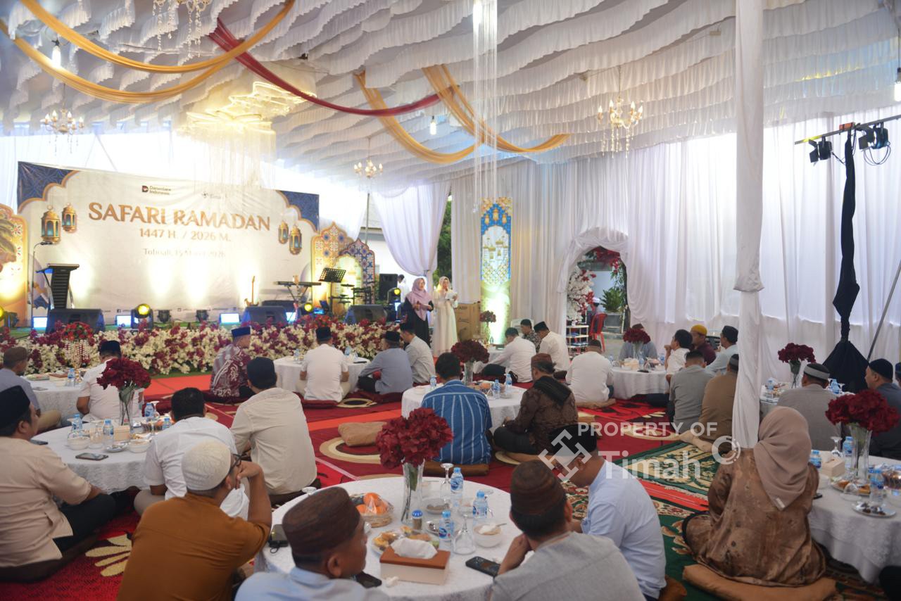 Safari Ramadan PT Timah di Bangka Selatan, Rajut Kebersamaan dan Serahkan Bantuan Sosial 