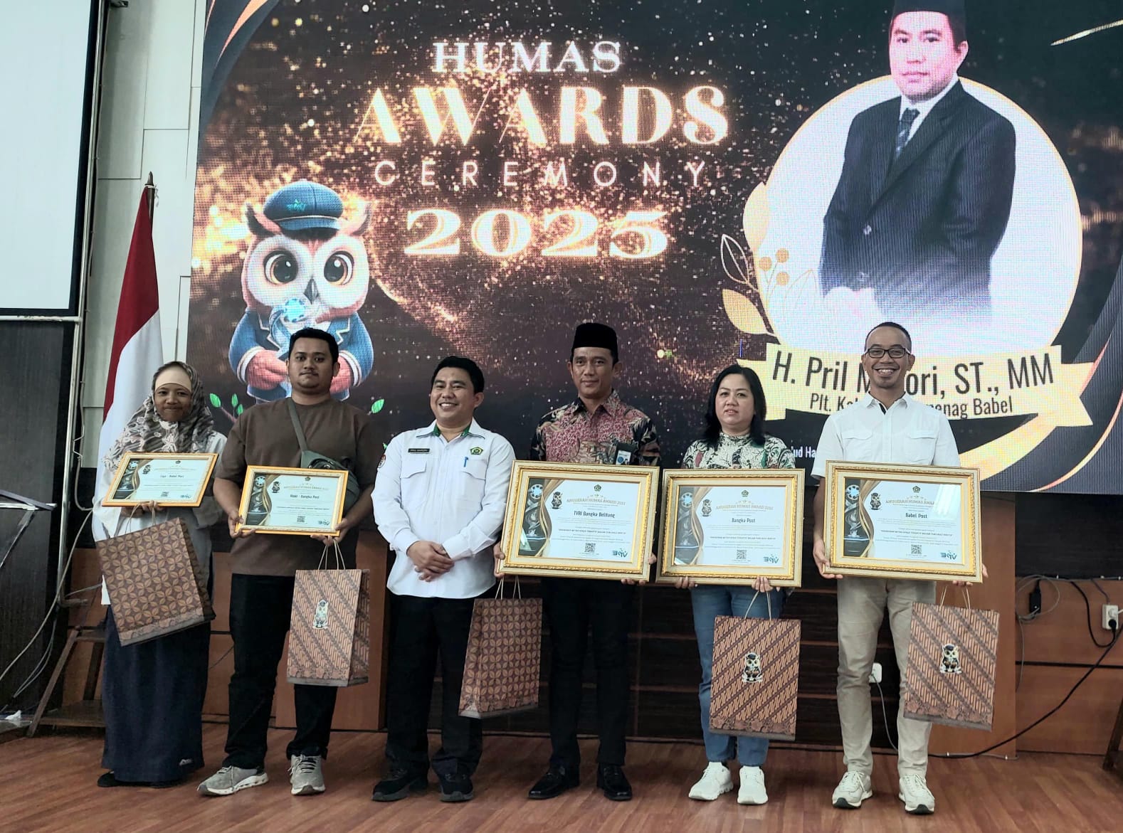 Kemenag Babel Beri Apresiasi 73 Insan Humas, Babel Pos Sabet Dua Penghargaan