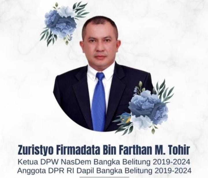 Mantan Anggota DPR RI Zuristyo Firmadata Meninggal Dunia, Suhardi Joy : Beliau Sosok yang Peduli Masyarakat