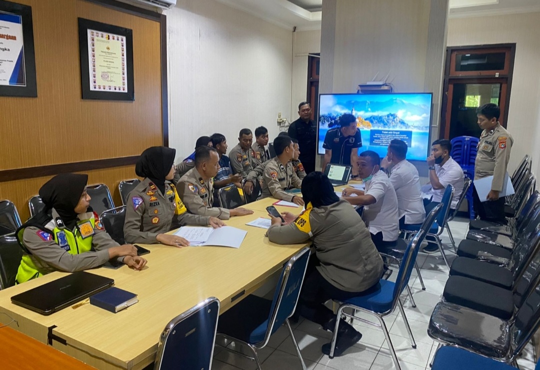 Itwasda Polda Babel Cek Operasi Ketupat Menumbing Polres Bangka