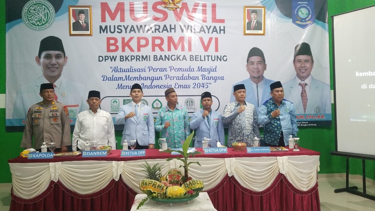 Buka Muswi Babel, Ini Pesan Ketum BKPRMI 