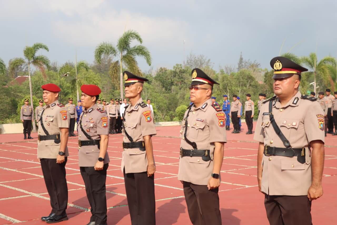 2 Kasat Dan 1 Kapolsek Polres Bangka Barat Berganti