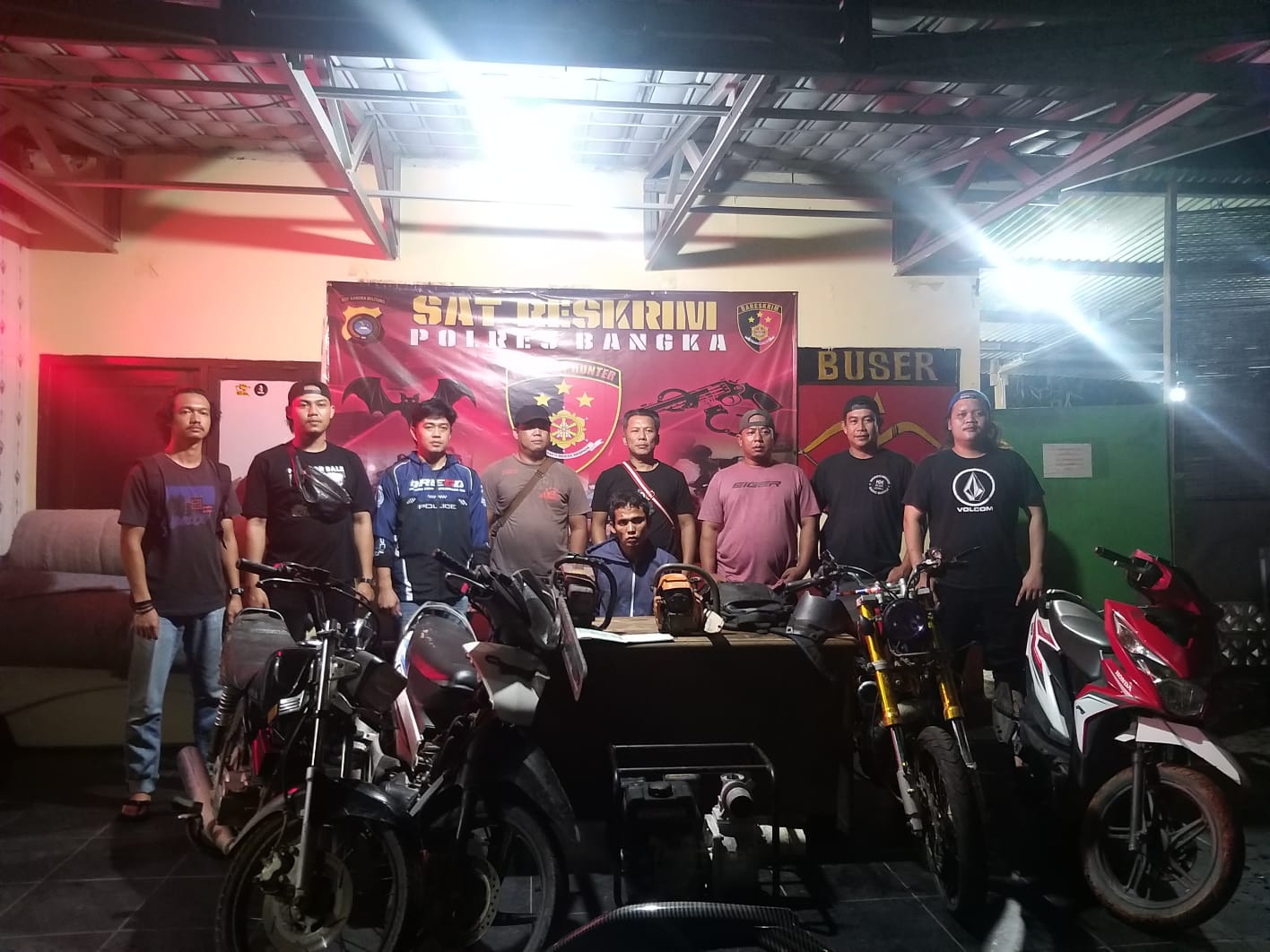 Ini Jejak Residivis Curanmor 7 TKP, Motor Sporty Dibuang ke Sungai Perimping