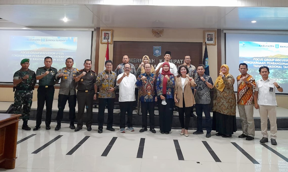 Lolos 12 Besar, Bangka Tengah Ikuti Penilaian Kabupaten Terbaik Nasional PPD 2023 Tahap III