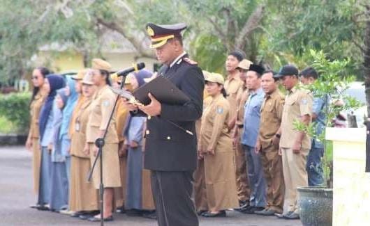 Upacara Hari Lahir Pancasila, Ini Pesan AKBP Bratasena Dan Bupati Algafry 