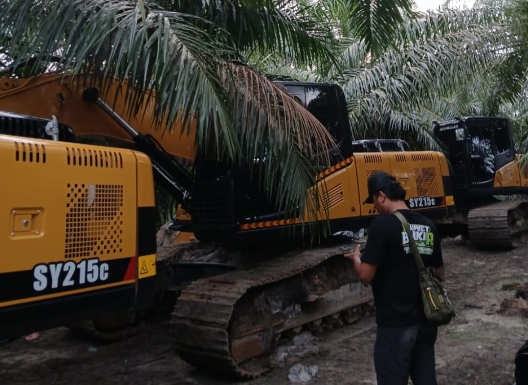 Sudah 23 Unit Alat Berat Disita Satgas PKH dari Hutan Lubuk yang Luluh Lantak 