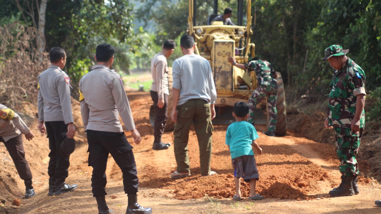 Hari Ke 7 TMMD di Namang, Progres Sasaran Mencapai 36 Persen 