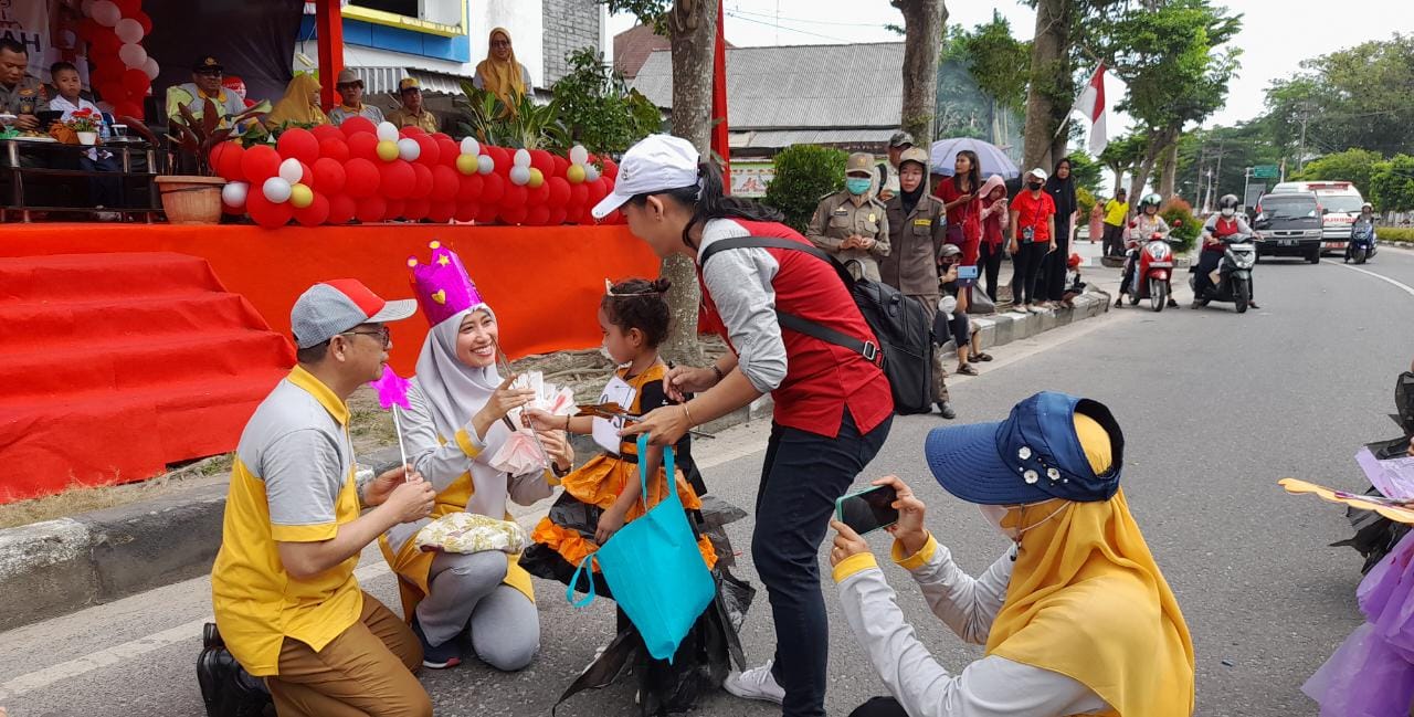 Bakal Rutin Tiap 15 Agustus, PAUD se-Bangka Tengah Unjuk Kreativitas pada Pawai Karnaval