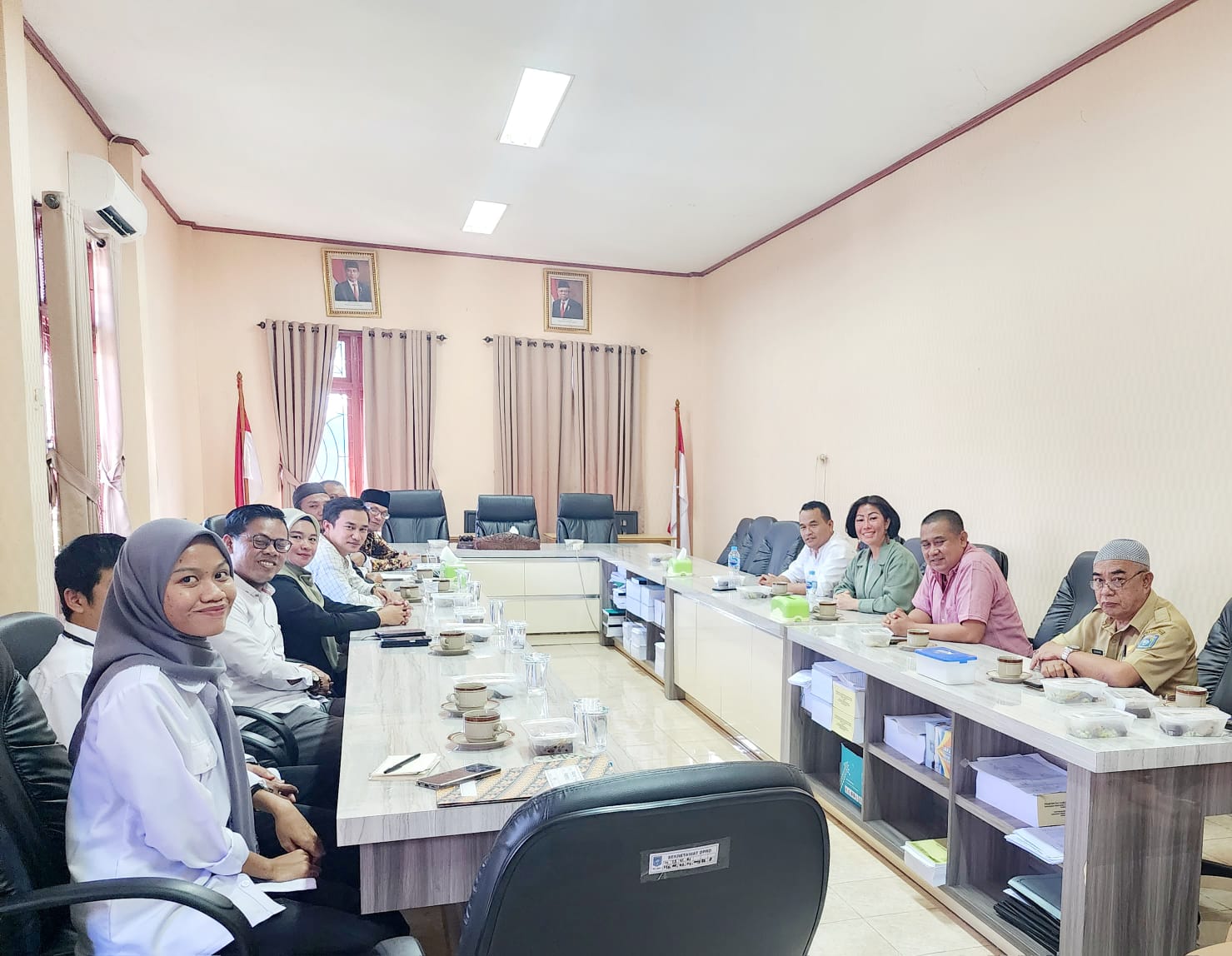 KPU Bateng Audiensi Bersama DPRD Bateng, Bahas Anggaran Pilkada dan Sinergitas