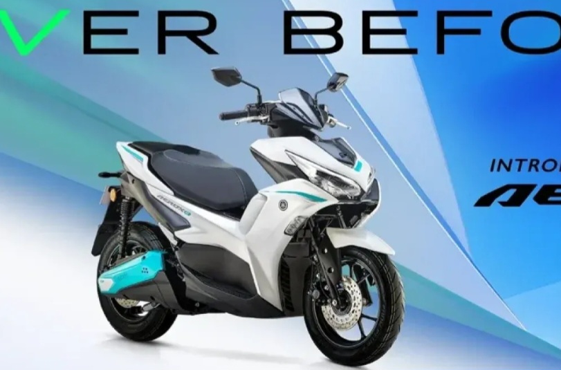 Yamaha Luncurkan Aerox Listrik, Sekali Cas Bisa Menempuh 160 Km