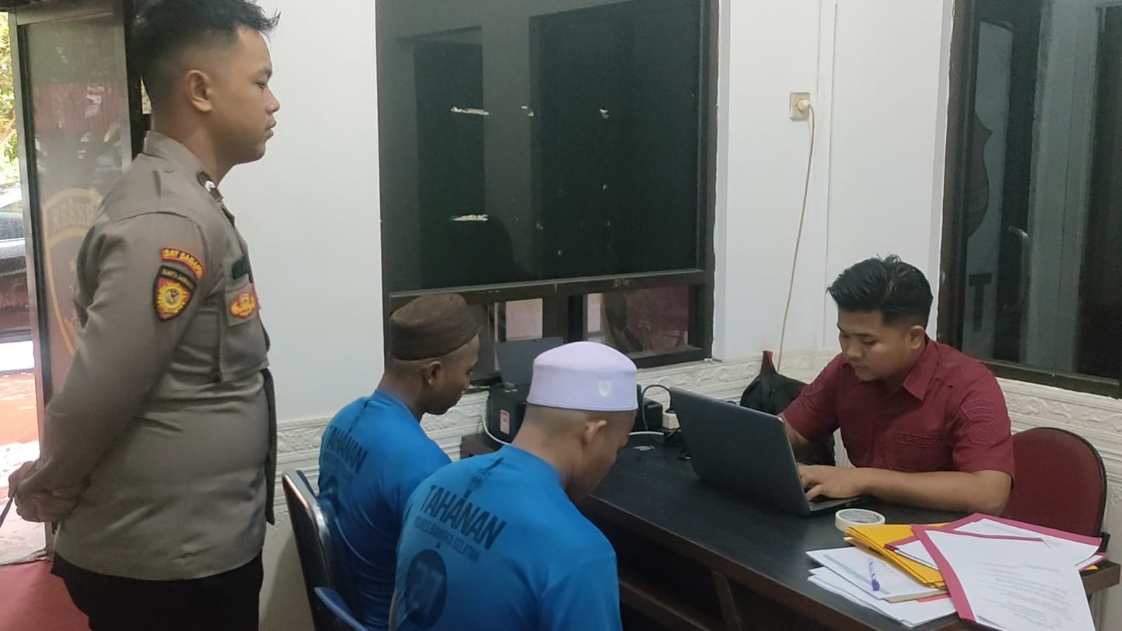 Dua Kolektor Timah Kecamatan Airgegas  Diringkus Polres Basel, Segini Barang Buktinya 