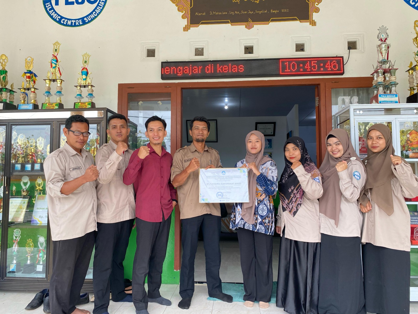 MTs PBU Raih Penghargaan Kemendikdasmen