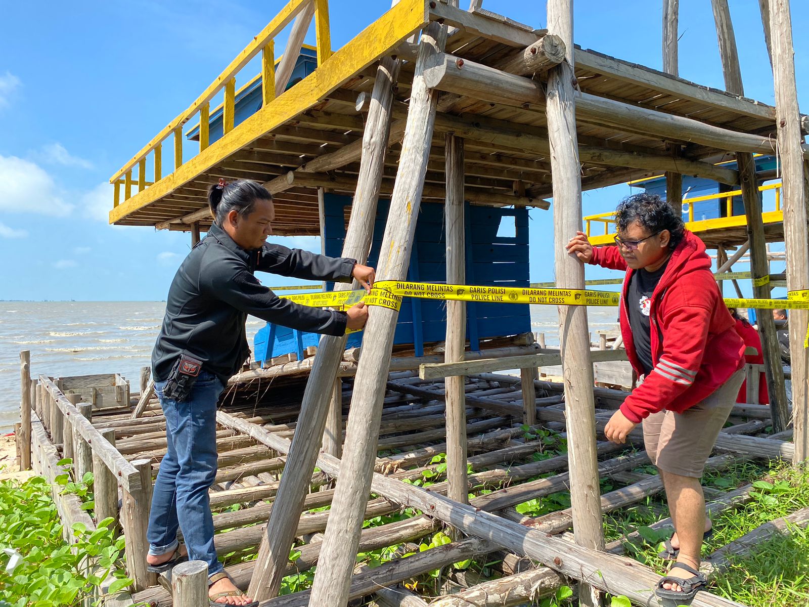 Dituduh Maling, Adam Hajar Jumar Hingga Patah Kaki dan Babak Belur