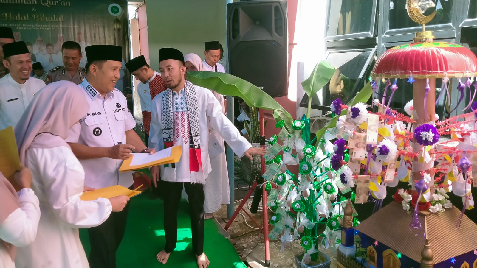 Dinpanpertan Bangka Gelar Khataman Qur'an & Halalbihalal
