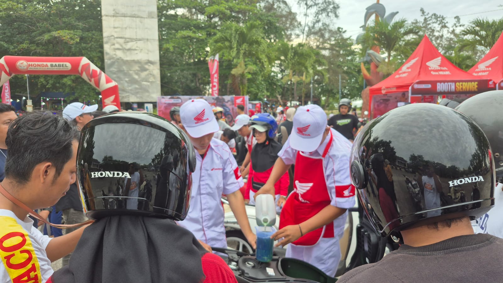 Masyarakat Belitung Sepakat, Honda Irit Sejak dulu, Dibuktikan Lewat Event Honda Babel Challenge 