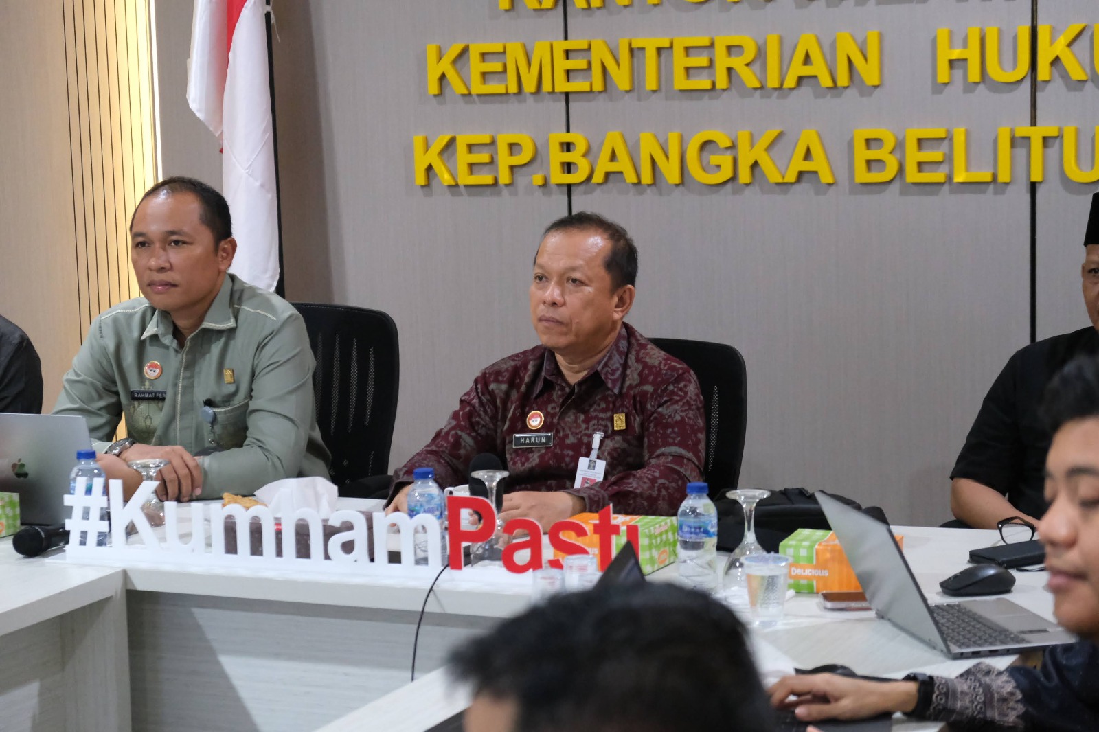 Sebanyak 109 produk hukum daerah di harmonisasi Kanwil Kemenkum Bangka Belitung pada Semester I Tahun 2025