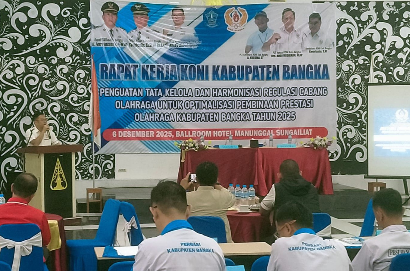 Tuding Langgar AD/ART, Sejumlah Cabor Protes Pembatalan Sepihak Musorkablub KONI Bangka