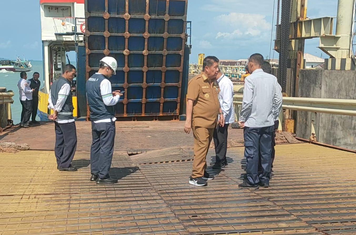 Pemkab Basel Targetkan Ramp MB Selesai Dalam Dua Bulan, Alokasikan Rp.1 Miliar 