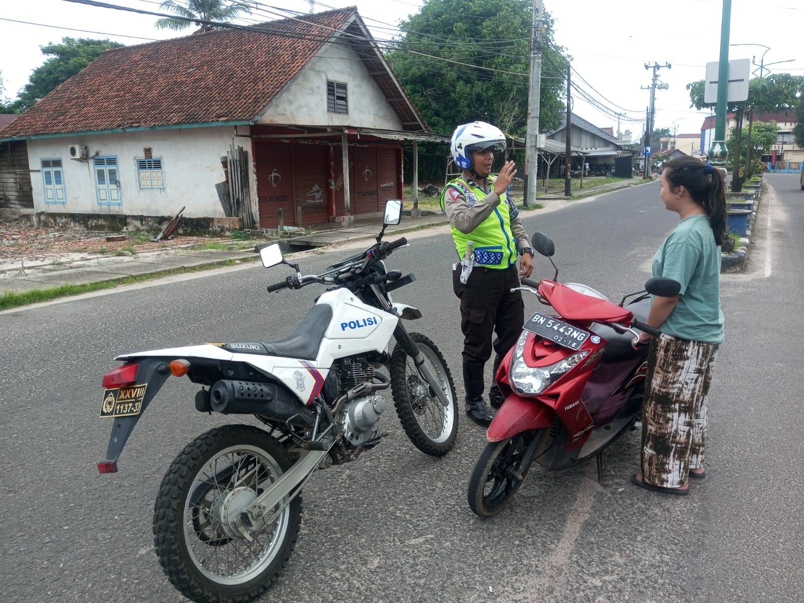 OPS Keselamatan Menumbing di Basel, 82 Pelanggar, Laka Lantas Nihil 