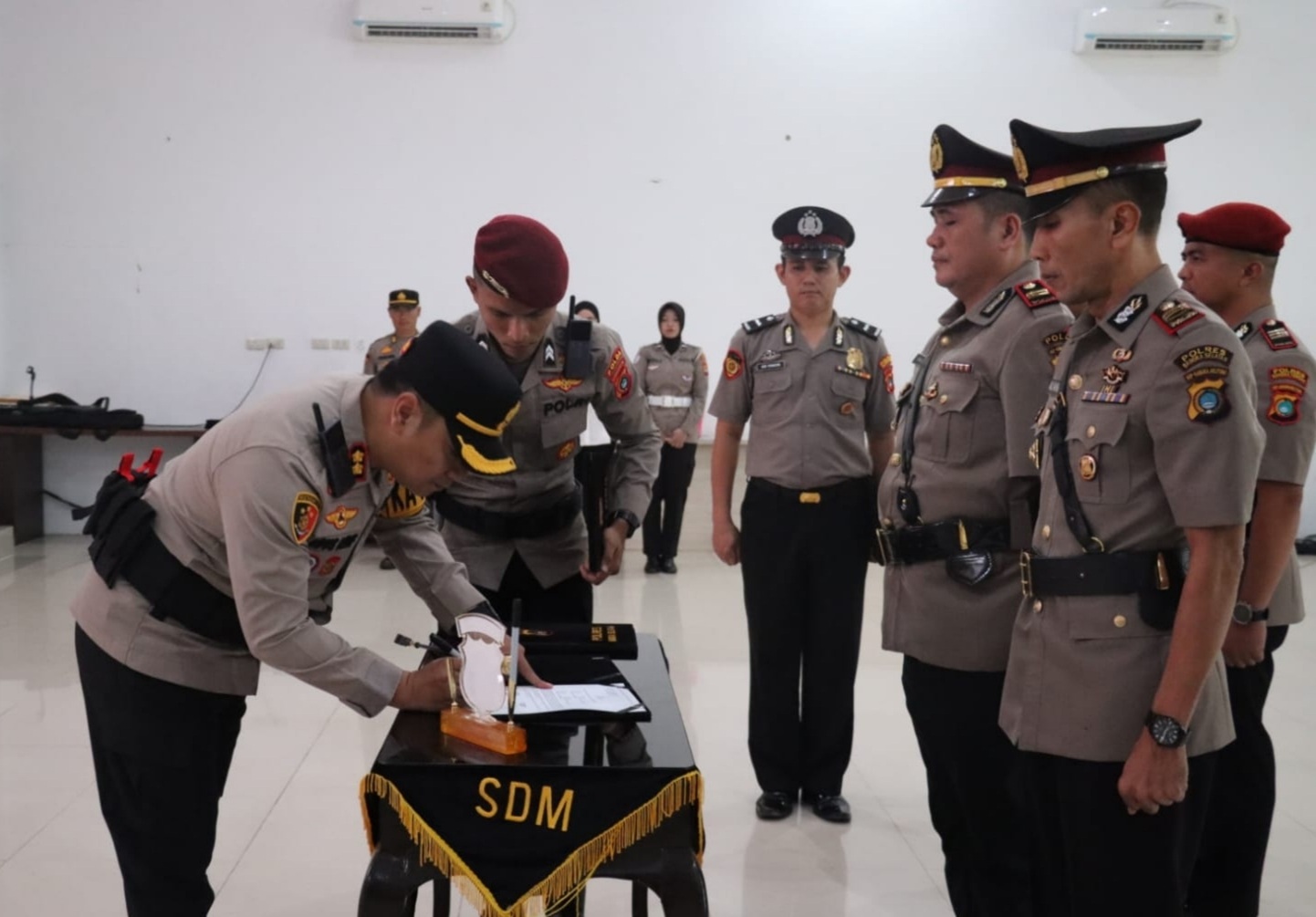 Kasat Reskrim Berganti, AKP Imam Satriawan ke Polres Basel, AKP Raja ke Polres Babar