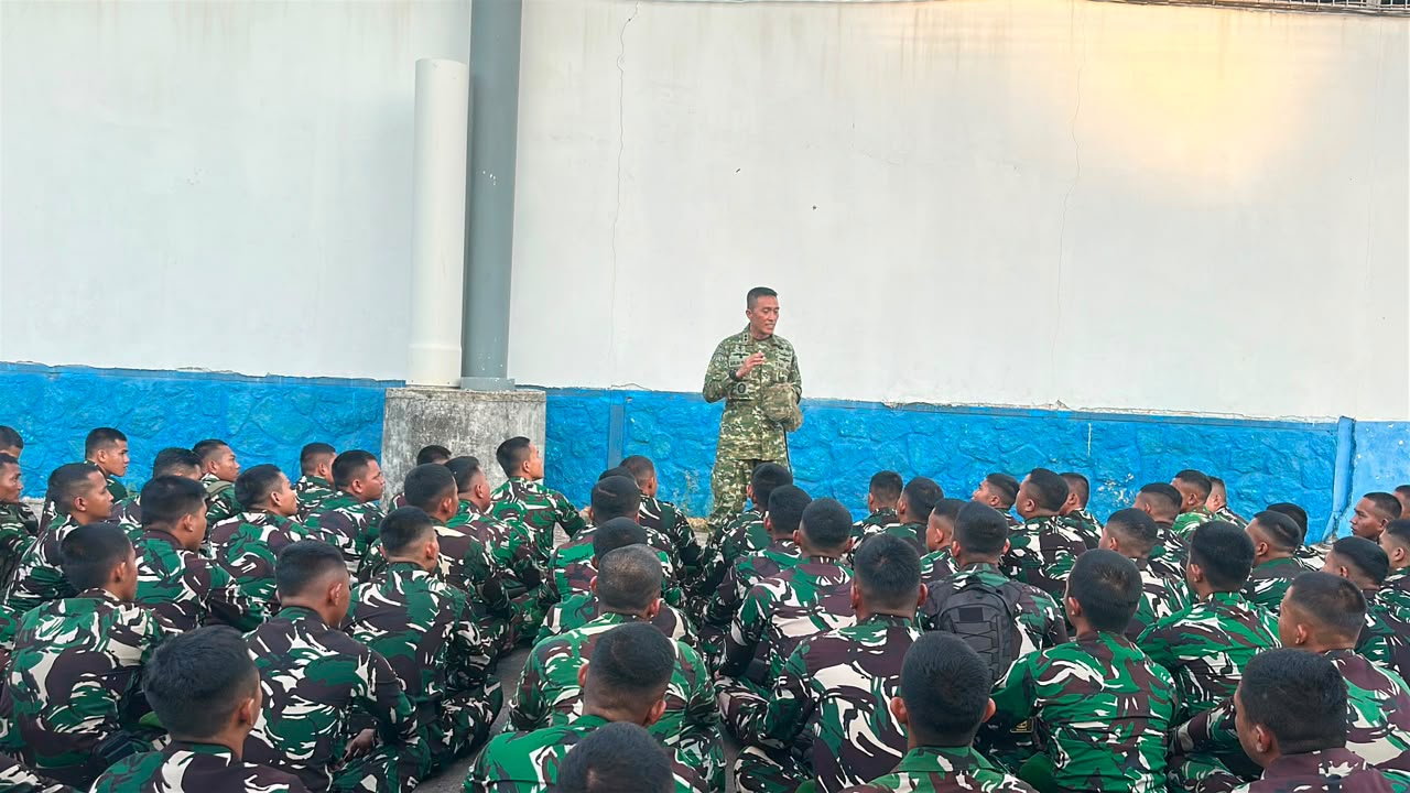 Yonif TP 845 dan Kodim Belitung Turun Amankan PT Timah Saat Ribuan Penambang Demo