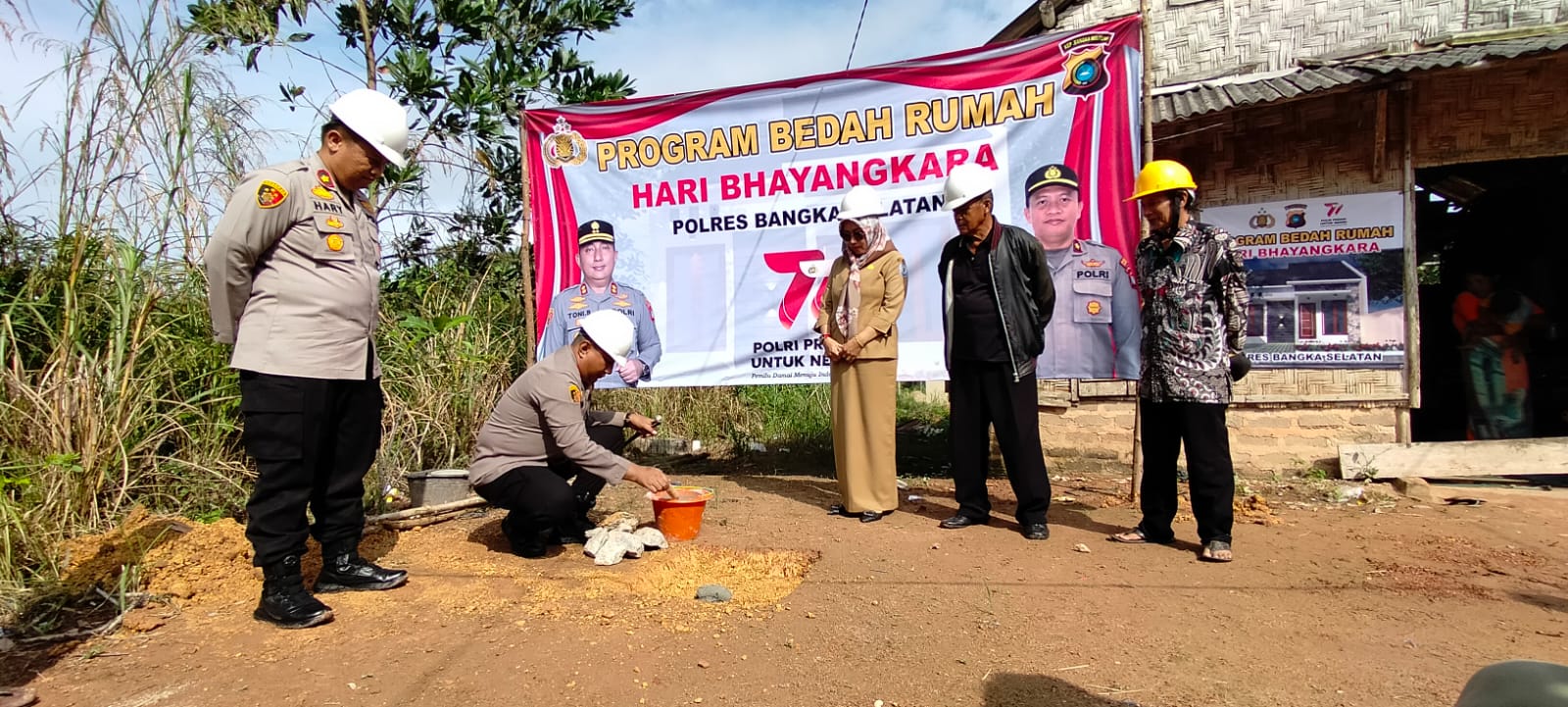 Hari Bakti Presisi Polri, Rumah Mi'an Dibedah 