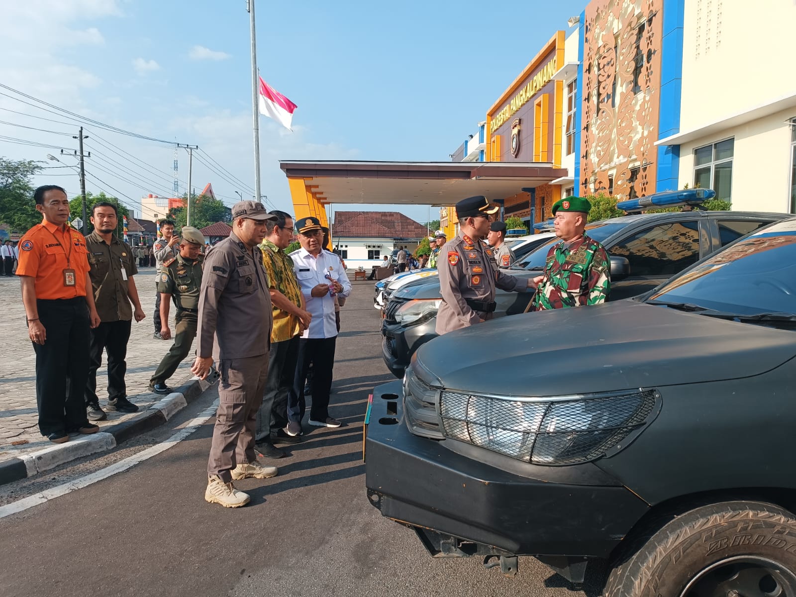 Polresta Pangkalpinang Siaga Karhutla, 26 Titik Api Terdeteksi hingga 12 Agustus