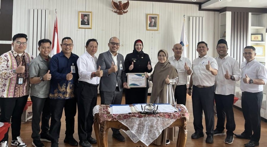 600 Warga Basel Kini Tercover JKN, CSR Bank Sumsel Babel Cabang Toboali  Perluas Jaminan Kesehatan 