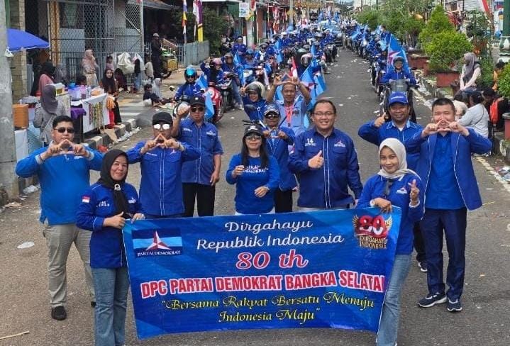 Tegak Lurus Perintah AHY, DPC Demokrat Basel Kerahkan Ratusan Kendaraan Meriahkan Karnaval 