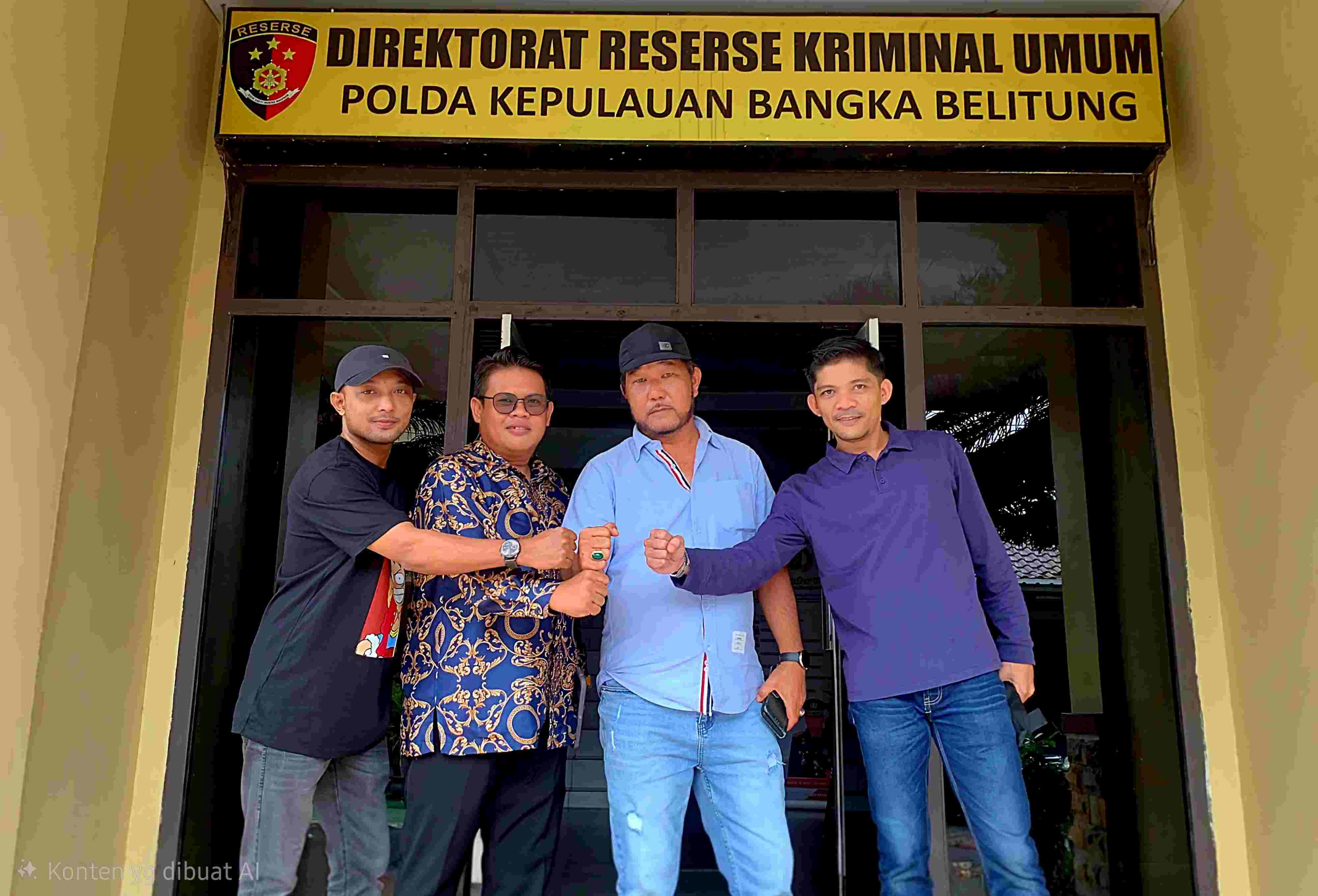 Dugaan Pemalsuan Tanda Tangan dan Penipuan Objek Tanah di Sungailiat, LP Resmi Terbit di Polda Babel