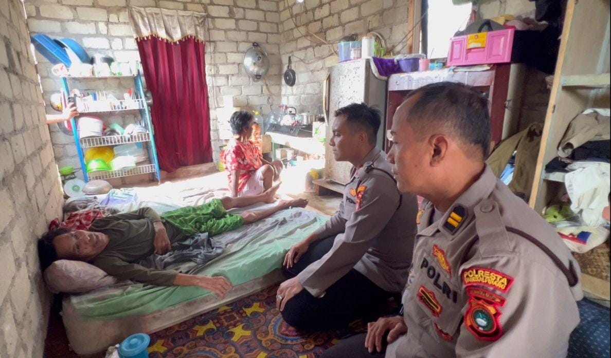 Jumat Berkah Polsek Bukit Intan: Peduli Stunting, Disabilitas hingga Ibu Hamil