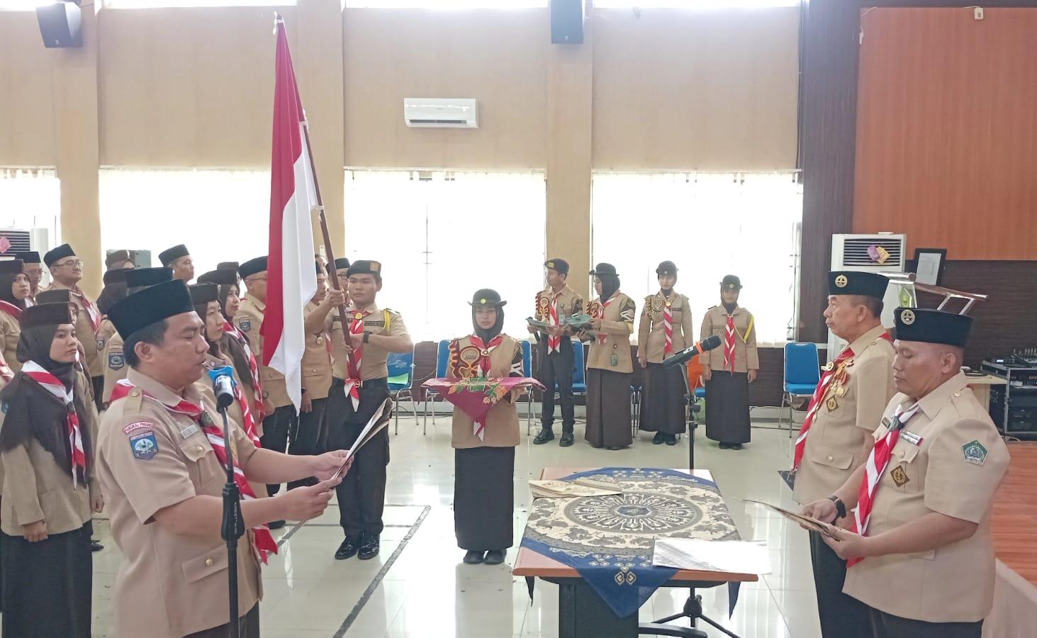 ​Saka Pramuka Amal Bakti Babel Resmi Diluncurkan, Jadi Wadah Moderasi Beragama Generasi Muda