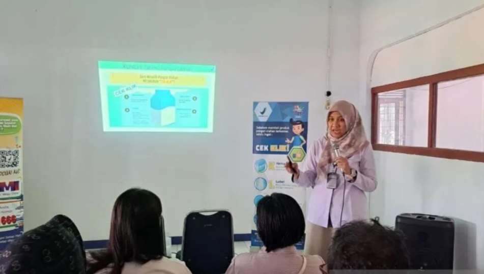BBPOM Pangkalpinang Kawal Program Pasar Pangan Aman Berbasis Komunitas