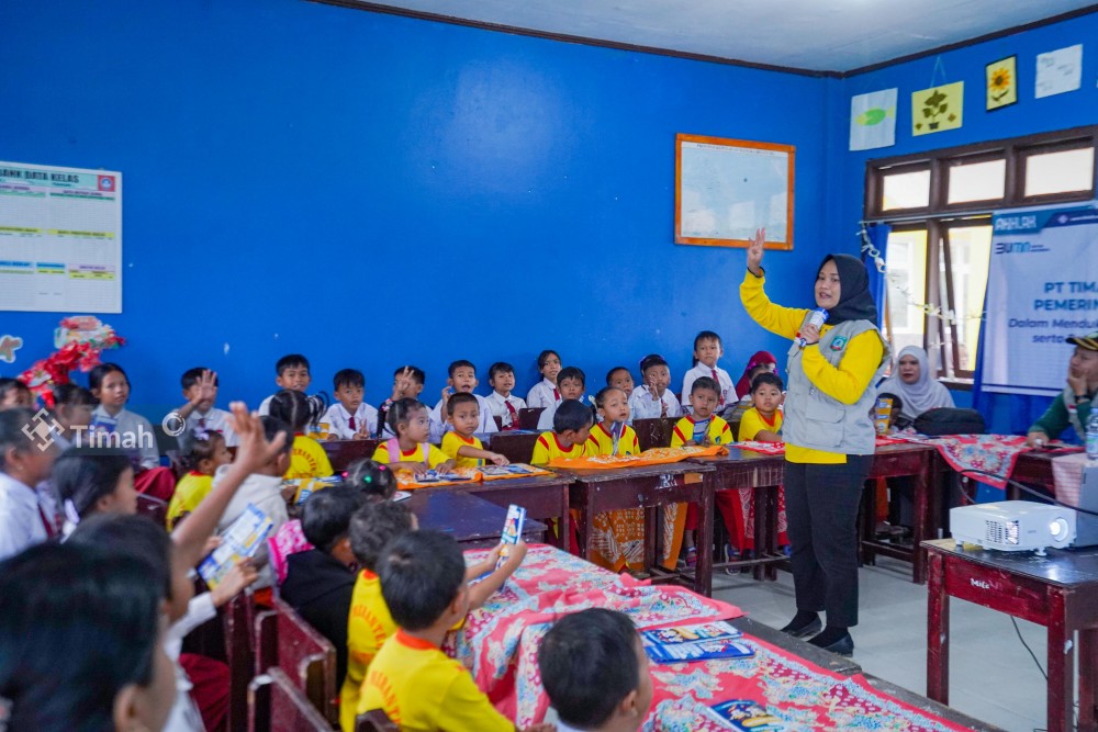 Gandeng Dinas Kesehatan Belitung Timur, PT Timah Gelar Penyuluhan Gizi dan Pemeriksaan Kesehatan Untuk Anak Se