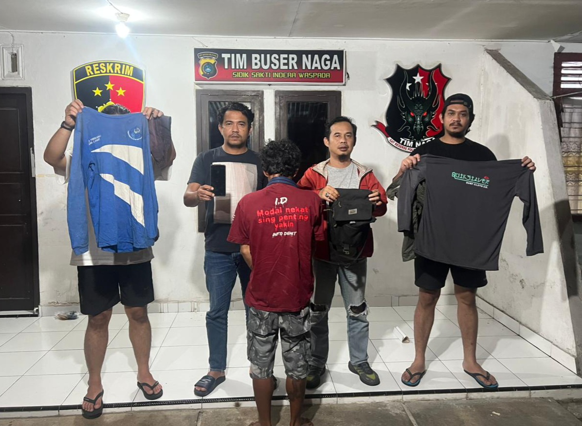 Pencurian di Warkop Balkop Pangkalpinang Terungkap, Pelaku Hendak Kabur ke Palembang 