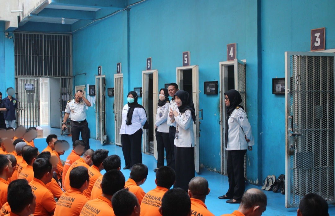 Lapas Narkotika Pangkalpinang Tekankan PHBS, Tahanan Diminta Tak Abaikan Kebersihan