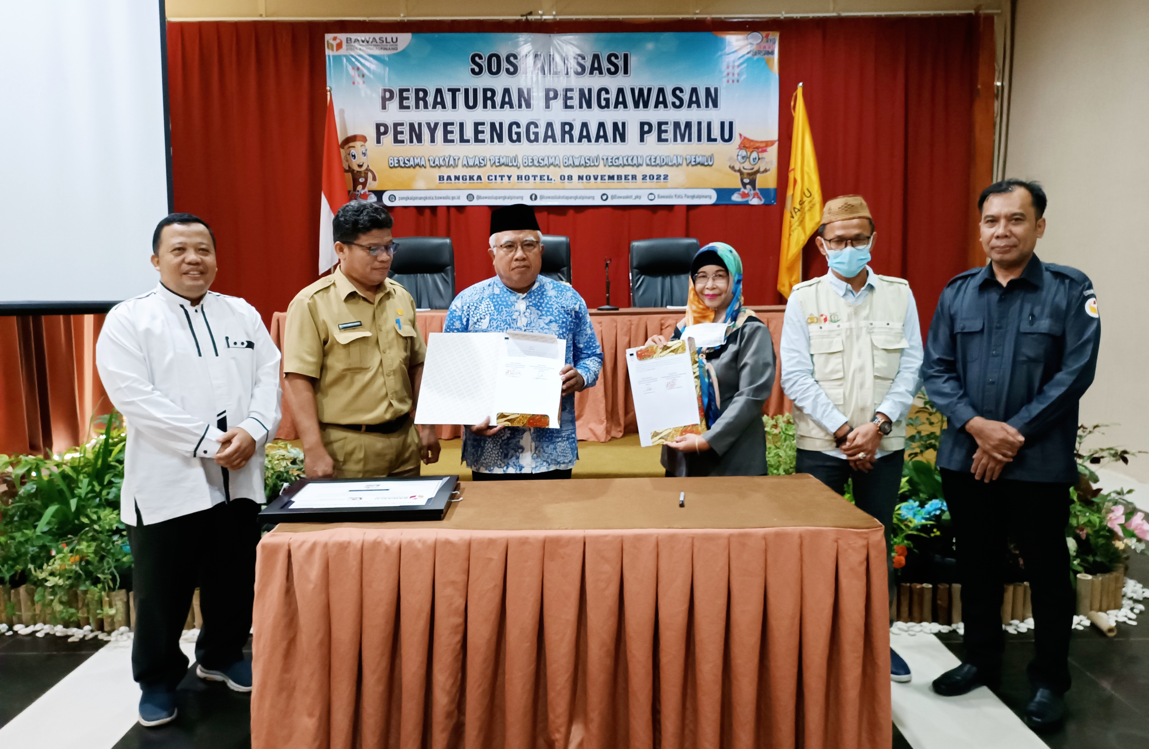 Bawaslu Pangkalpinang Ajak FKUB dan Pengurus Tempat Ibadah Awasi Pemilu 2024