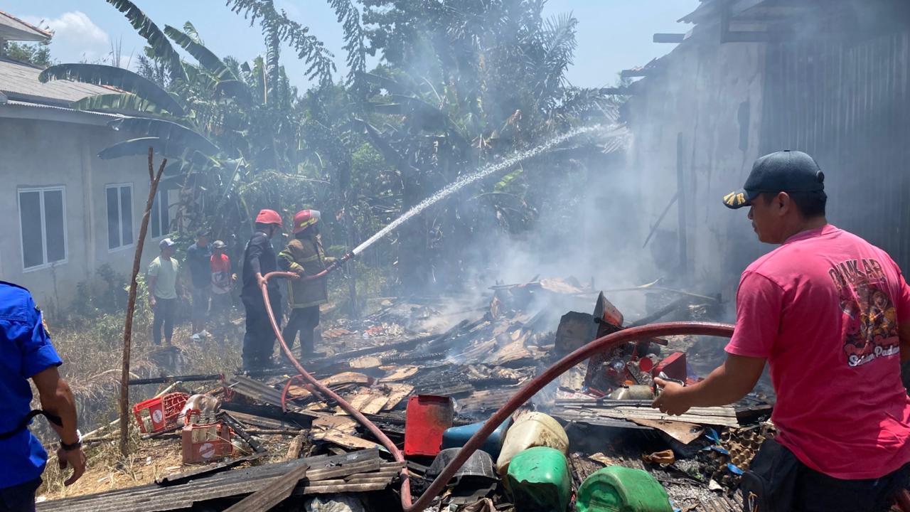 Toko di Desa Jurung Terbakar, Kerugian Capai Puluhan Juta